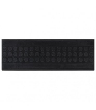 vidaXL Stair Treads 10 pcs 25x75 cm Rubber
