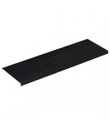 vidaXL Stair Treads 10 pcs 25x75 cm Rubber