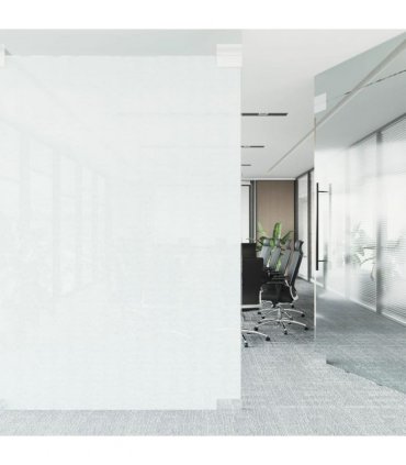 vidaXL Window Film Frosted White 60x500 cm PVC
