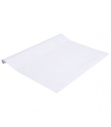 vidaXL Window Film Frosted White 60x500 cm PVC