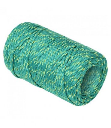 vidaXL Boat Rope Green 2 mm 500 m Polypropylene