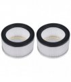 vidaXL HEPA Filters 2 pcs for Ash Vacuum Cleaner Washable