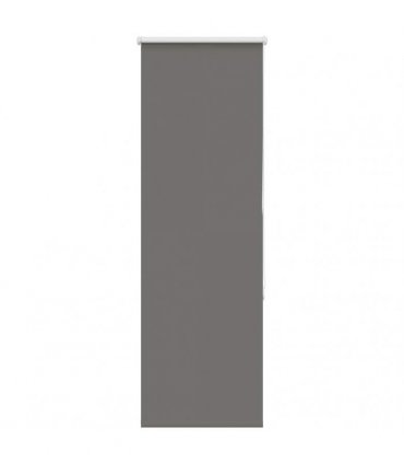 vidaXL Roller Blind Blackout Grey 50x175 cm Fabric Width 45.7 cm Polyester