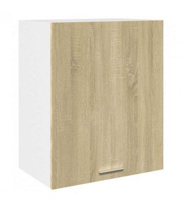 vidaXL 7 Piece Kitchen Cabinet Set Lyon  Sonoma Oak Engineered Wood