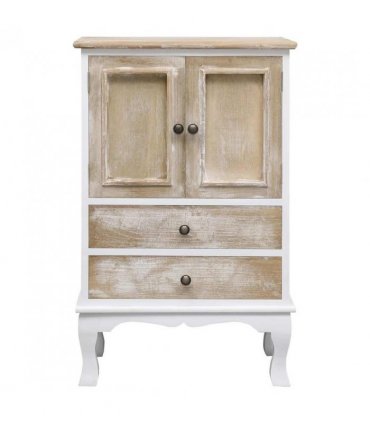 vidaXL Drawer Cabinet White 50x30x80 cm Wood