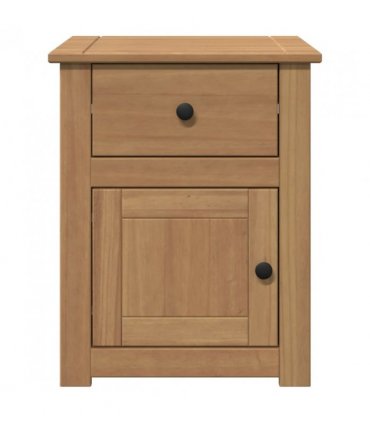 vidaXL Bedside Cabinet PANAMA 46x40x57 cm Solid Wood Pine