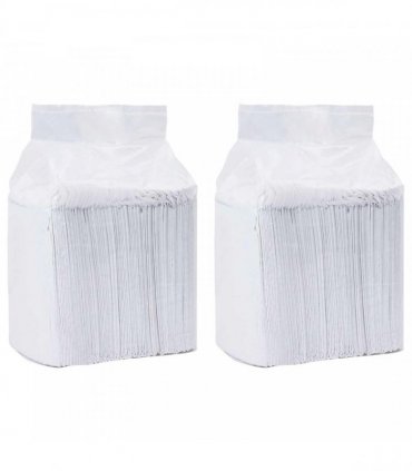 vidaXL Non-woven Fabric Pet Training Pad 100 pcs 60 x 45 cm