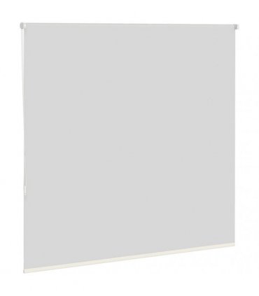 vidaXL Roller Blind Blackout Off White 145x150 cm Fabric Width 141.6 cm Polyester
