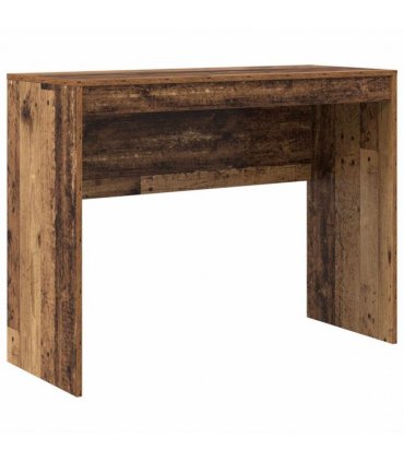 vidaXL Desk with Drawer with Shelf with Storage 2 pcs Old Wood