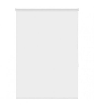 vidaXL Roller Blind Blackout White 110x150 cm Fabric Width 105.7 cm Polyester