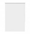 vidaXL Roller Blind Blackout White 110x150 cm Fabric Width 105.7 cm Polyester