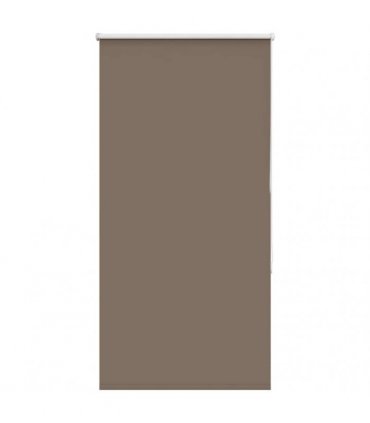 vidaXL Roller Blind Blackout Coffee 80x175 cm Fabric Width 75.7 cm Polyester