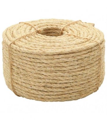 vidaXL Rope 100% Sisal 10 mm 250 m