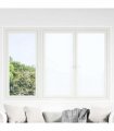 vidaXL Window Films 5 pcs Static Frosted White PVC