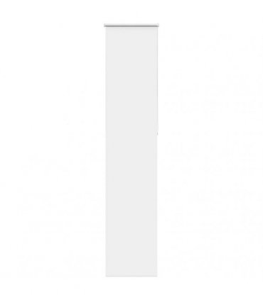 vidaXL Roller Blind Blackout White 60x210 cm Fabric Width 55.7 cm Polyester