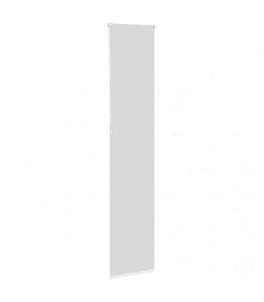 vidaXL Roller Blind Blackout White 60x210 cm Fabric Width 55.7 cm Polyester