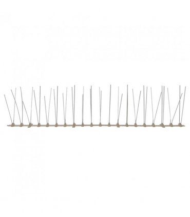 vidaXL 4-row Plastic Bird & Pigeon Spikes Set of 6 3 m
