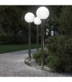 vidaXL Bollard Lights with Sensor 3 pcs 120 cm Stainless Steel IP44