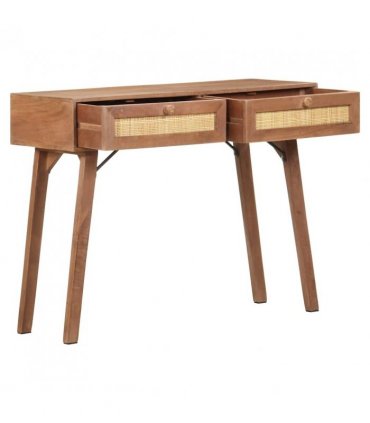 vidaXL Console Table 100x35x76 cm Solid Mango Wood