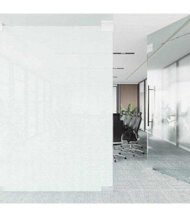 vidaXL Window Film Static Frosted White 60x2000 cm PVC