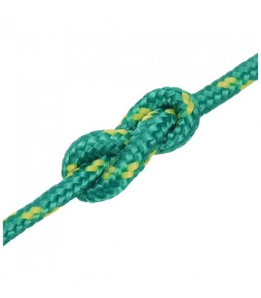 vidaXL Boat Rope Green 5 mm 250 m Polypropylene