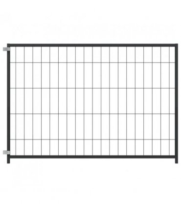 vidaXL Animal Cage without Door Black 300 x 100 x 70 cm Steel