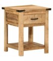 vidaXL Bedside Cabinet 40x40x50 cm Solid Wood Mango