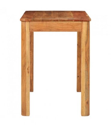 vidaXL Dining Table 110x55x76 cm Solid Wood Acacia