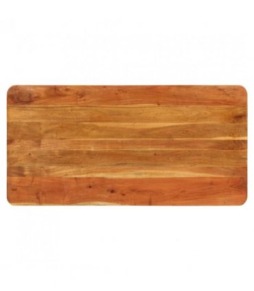 vidaXL Dining Table 110x55x76 cm Solid Wood Acacia