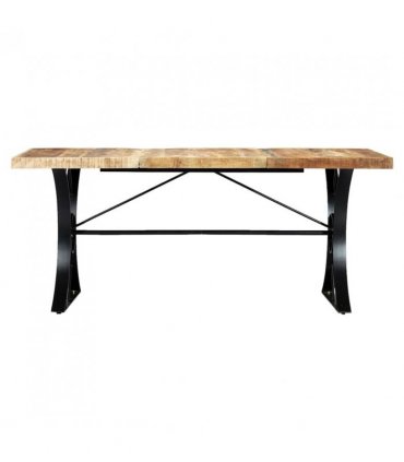 vidaXL Dining Table 180x90x76 cm Solid Mango Wood