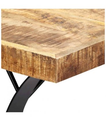 vidaXL Dining Table 180x90x76 cm Solid Mango Wood