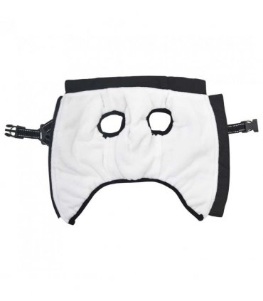 vidaXL Dog Coat Black L28
