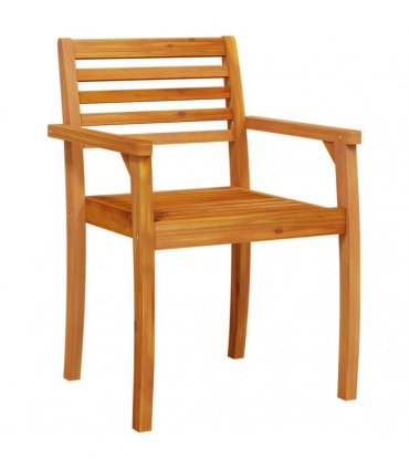 vidaXL Garden Dining Set 3 pcs Brown Solid Acacia Wood