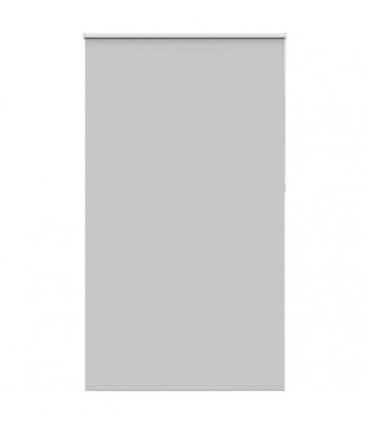 vidaXL Roller Blind Blackout Light Grey 120x230 cm Fabric Width 116.6 cm Polyester