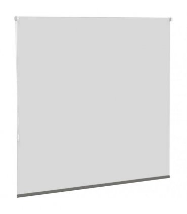 vidaXL Roller Blind Blackout Grey 165x130 cm Fabric Width 161.6 cm Polyester