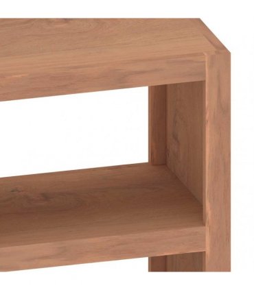 vidaXL Side Table 45x30x60 cm Solid Wood Teak