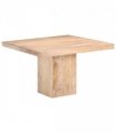 vidaXL Dining Table 120x120x77 cm Solid Mango Wood