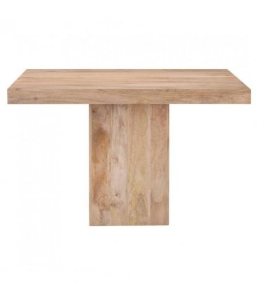 vidaXL Dining Table 120x120x77 cm Solid Mango Wood