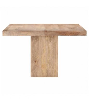 vidaXL Dining Table 120x120x77 cm Solid Mango Wood