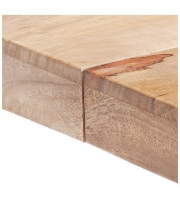 vidaXL Dining Table 120x120x77 cm Solid Mango Wood