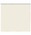 vidaXL Roller Blind Blackout Off White 165x150 cm Fabric Width 161.6 cm Polyester