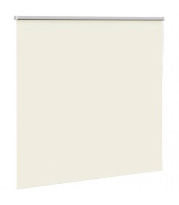 vidaXL Roller Blind Blackout Off White 165x150 cm Fabric Width 161.6 cm Polyester