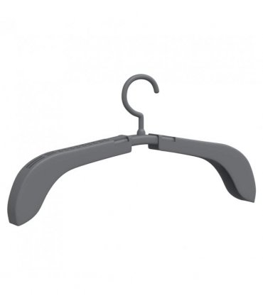 vidaXL Extendable Clothes Hangers 5 pcs Grey
