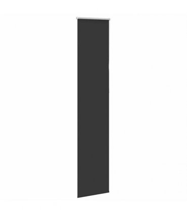 vidaXL Roller Blind Blackout Black 40x230 cm Fabric Width 35.7 cm Polyester