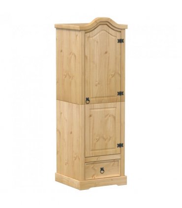 vidaXL Wardrobe Corona 55x52x170 cm Solid Wood Pine