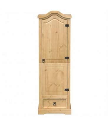 vidaXL Wardrobe Corona 55x52x170 cm Solid Wood Pine