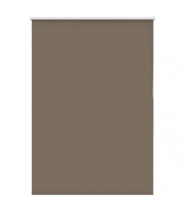 vidaXL Roller Blind Blackout Coffee 95x130 cm Fabric Width 90.7 cm Polyester