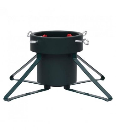 vidaXL Christmas Tree Stand Black 46x46x19 cm