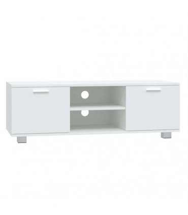 vidaXL TV Cabinet White 120x40.5x35 cm Engineered Wood