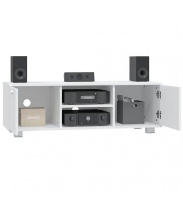 vidaXL TV Cabinet White 120x40.5x35 cm Engineered Wood